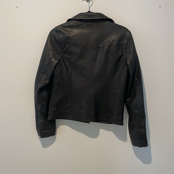 BlankNYC Vegan Leather Black Moto Jacket - Picture 7 of 8
